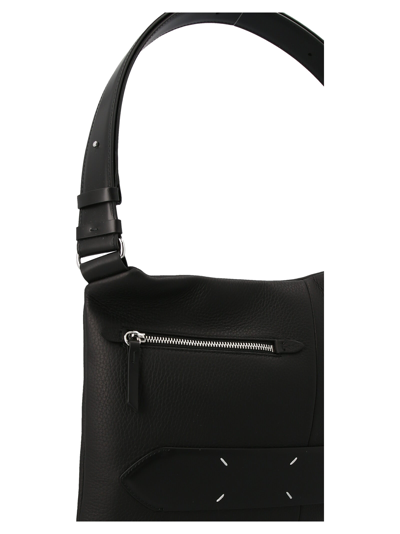 Shop Maison Margiela '5ac' Shoulder Bag In Black
