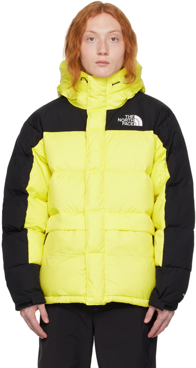 The North Face Himalayan Two-tone Padded Jacket In Yellow | ModeSens