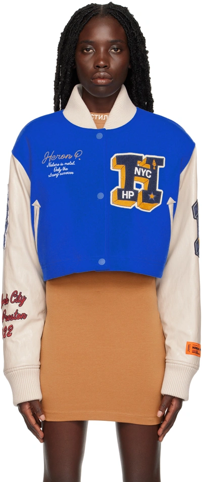 Heron Preston Patches Varsity Jacket - Farfetch
