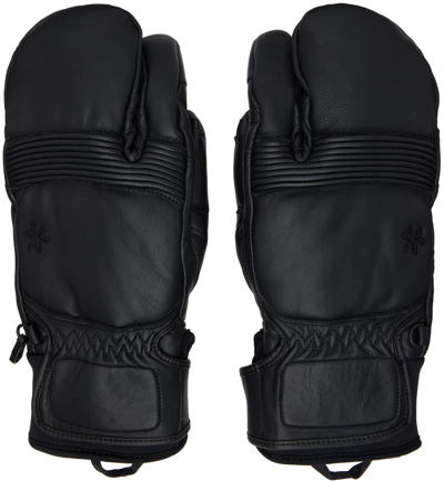Shop Goldwin Black Formfitting Gloves