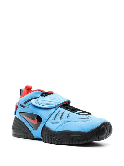 Shop Nike X Ambush Air Adjust Force Sneakers - Men's - Calf Leather/fabric/rubber In Blue
