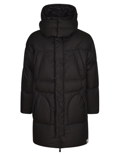 Shop Bacon M Andrew Eco Rip Padded Jacket In Black