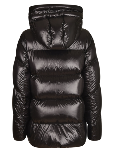Shop Tatras Large Hood Padded Jacket In Black