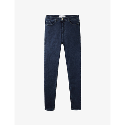 The White Company Symons Mid-rise Skinny Stretch-denim Jeans In Mid Wash |  ModeSens