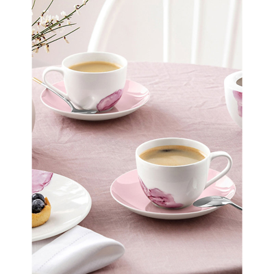 Shop Villeroy & Boch Rose Garden Porcelain Coffee Cup 160ml