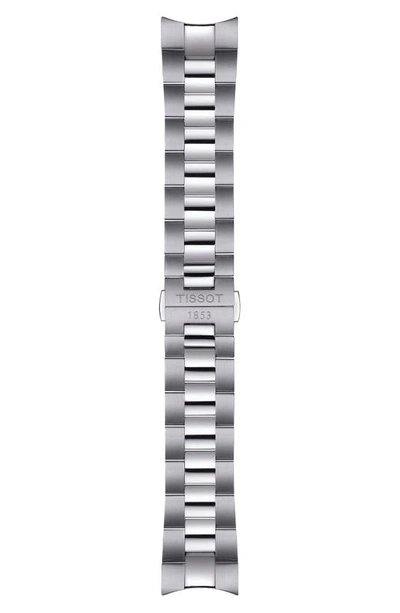 Tissot Gentleman Powermatic 80 Open Heart Watch 40mm In Grey