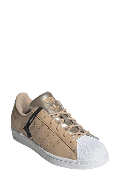 Adidas Originals Superstar Sneaker In Beige/ Beige/ White | ModeSens