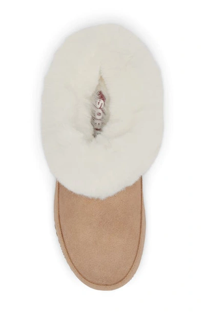 Sorel Go Coffee Run Full Suede Slipper With Cosy Lining In Tawny Buff Natural