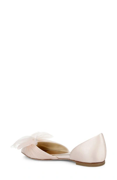 BADGLEY MISCHKA FERGIE POINTED TOE D'ORSAY FLAT 