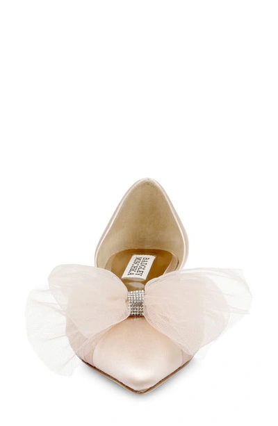 BADGLEY MISCHKA FERGIE POINTED TOE D'ORSAY FLAT 