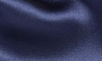 Clifton Wilson Navy Silk Butterfly Bow Tie In Blue