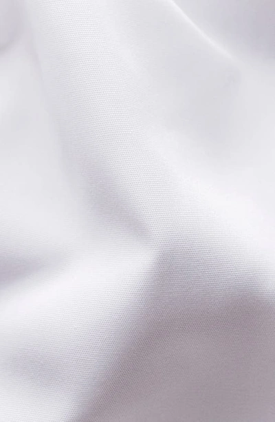 Eton Slim Fit Pleated Bib Tuxedo Shirt In White