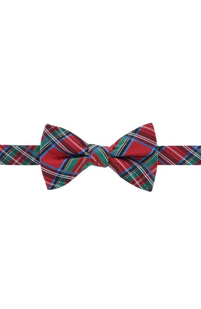 Shop Trafalgar Nicholas Tartan Plaid Silk Bow Tie