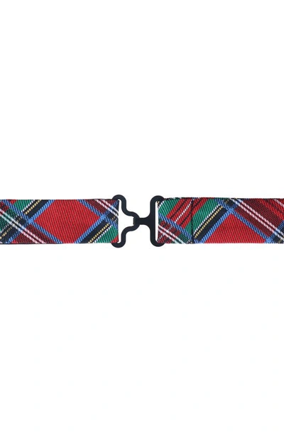 Shop Trafalgar Nicholas Tartan Plaid Silk Bow Tie