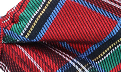Trafalgar Nicholas Tartan Plaid Silk Bow Tie In Tartan Plaid