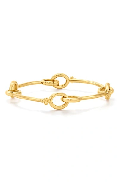 Shop Temple St Clair Orsina Link Bracelet In Yellow Gold