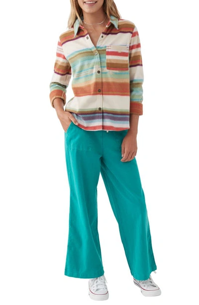 Shop O'neill Kids' Bristol Fleece Shirt In Multi Colored