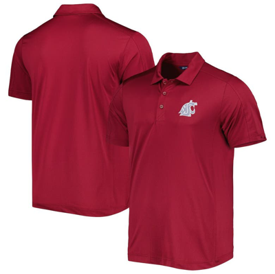 Shop Cutter & Buck Crimson Washington State Cougars Prospect Textured Stretch Drytec Polo