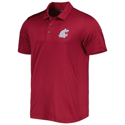 Shop Cutter & Buck Crimson Washington State Cougars Prospect Textured Stretch Drytec Polo