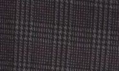 Ag Deven Plaid High Waist Wide Leg Pants In Small Rue Maroon Multi