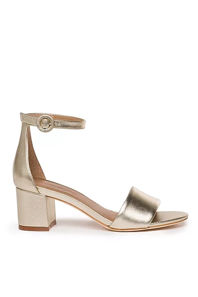 Shop Bernardo Belinda Heels In Gold