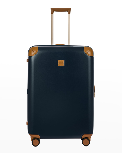 Shop Bric's Amalfi 30" Spinner Luggage In Blue/tan