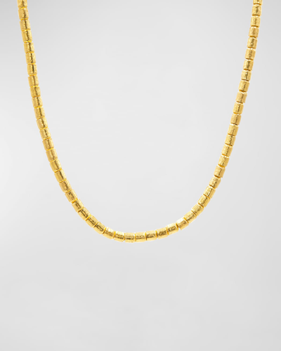 Shop Gurhan 24k Gold Vertigo Single Strand Short Necklace
