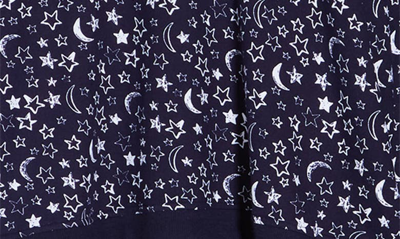 Shop Splendid Raglan Long Sleeve Top & Joggers Pajamas In Celestial