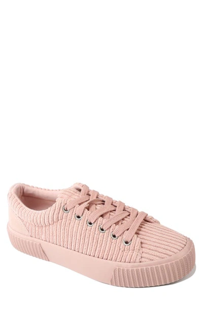 Shop Splendid Trinity Sneaker In Pink Sand