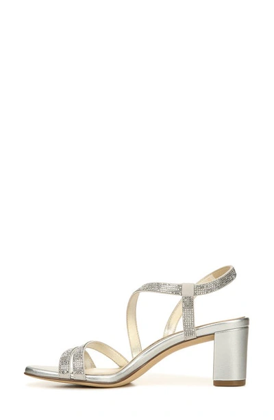 Shop Naturalizer Vanessa Sandal In Silver Fabric