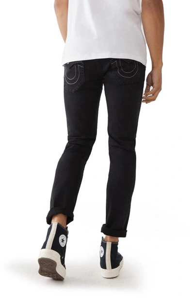 Shop True Religion Brand Jeans Rocco Skinny Jeans In 2sb Body Rinse Black