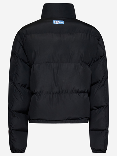 Shop Heron Preston Down Jacket In Black