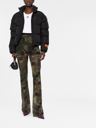 Shop Heron Preston Down Jacket In Black