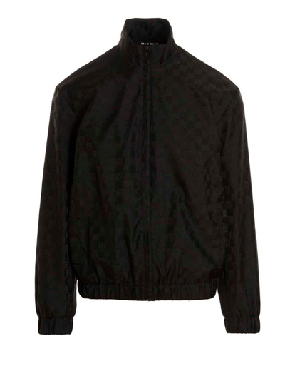 Shop Misbhv Monogram Track Jacket In Black