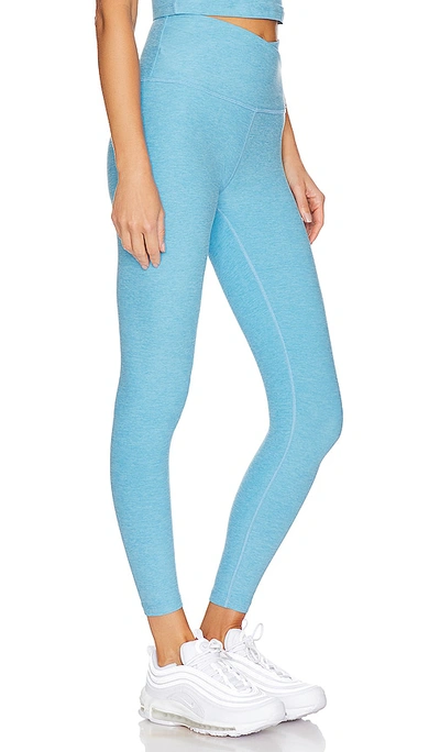Shop Beyond Yoga Spacedye At Your Leisure Legging In Waterfall Blue Heather