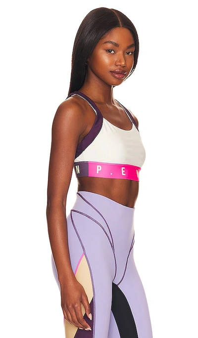 P.e Nation Motion Sports Bra In Water Lily