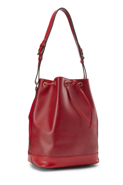 Pre-owned Louis Vuitton Red Epi Noé
