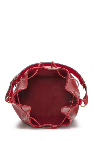 Pre-owned Louis Vuitton Red Epi Noé