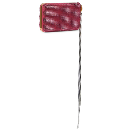 Magda Butrym Leila Crystal-embellished Box Clutch In Pink