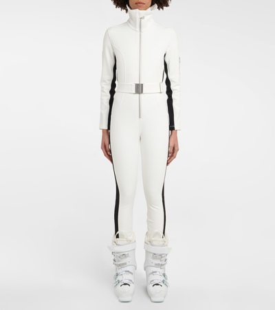 Cordova Aio Side-stripe Ski Suit In Cloud