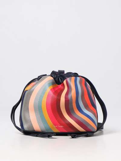 Paul Smith Multi Swirl Bucket Bag In Multicolor