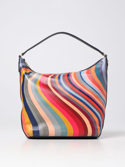 Paul Smith Accessories Swirl Hobo Bag Multicolour