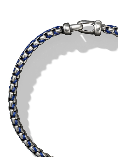 Shop David Yurman Sterling Silver Woven Box Chain Bracelet