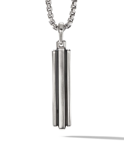 Shop David Yurman Sterling Silver Deco Ingot Pendant