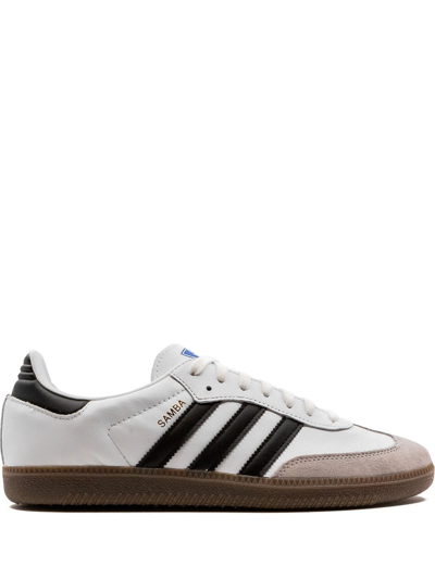 Shop Adidas Originals Samba Og "white/black" Sneakers