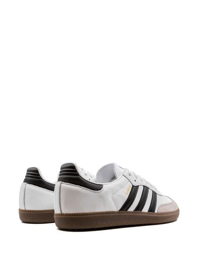 Adidas Originals Low-top Samba Vegan Sneakers In Ftwr White/core Black/clear  Granite | ModeSens