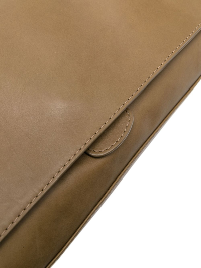 Officine Creative Logo-detail Shoulder Bag In Green