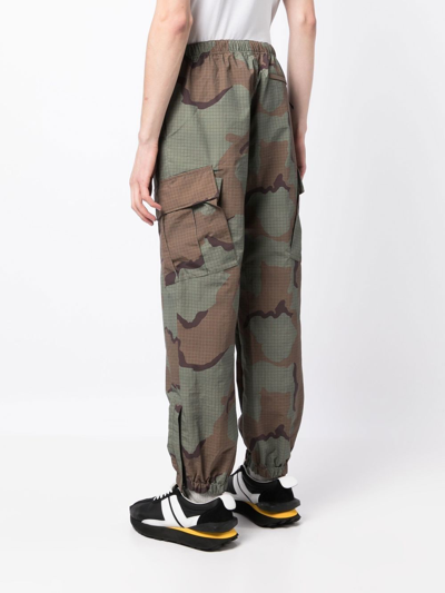 Shop Undercover Camouflage-print Jogger Pants In Multicolour