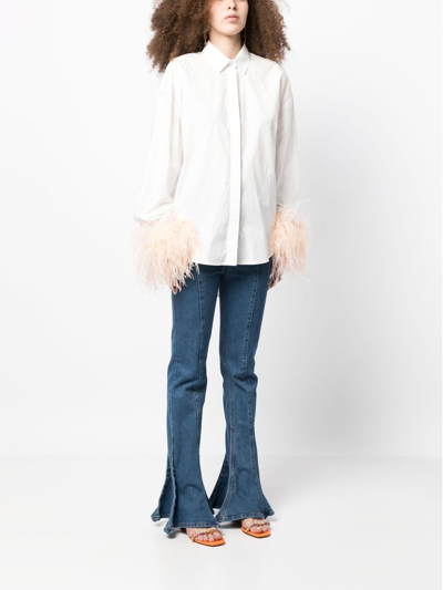 Shop Rachel Gilbert Lincoln Button-down Shirt In White