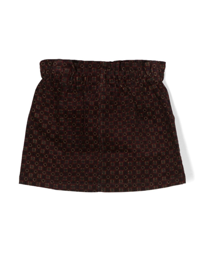 Shop Ralph Lauren A-line Paperbag-waist Skirt In Red